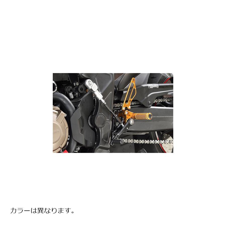 BABY FACE (ベビーフェイス) バックステップキット CBR650R シルバー クイックシフターモデル 002-H038SV