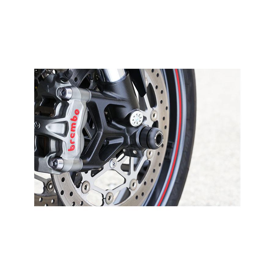 BABY FACE (ベビーフェイス) アクスルプロテクター フロント STREETTRIPLE 765 ストリートトリプル 006-AT006