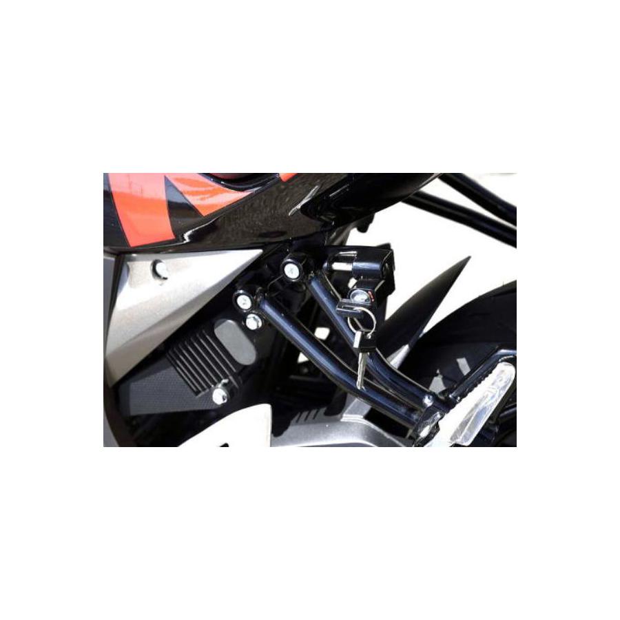 BABYFACE(ベビーフェイス) ヘルメットロック ブラック GSX-R125/150 18- 009-LCS07BK