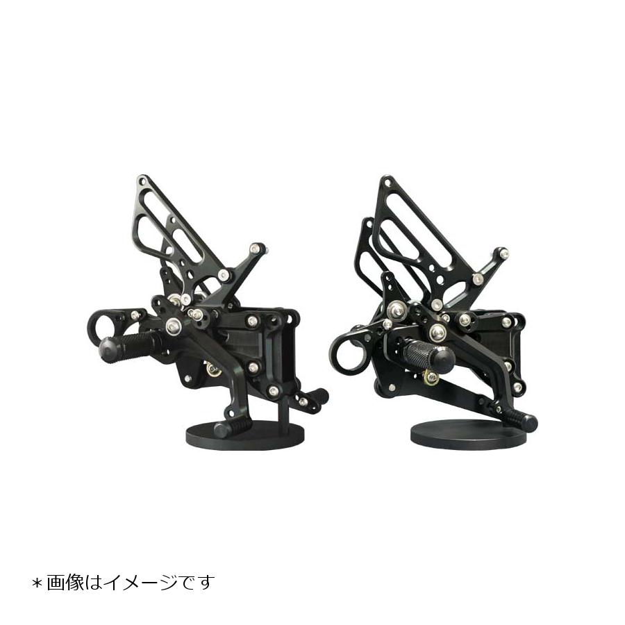 BABY FACE (ベビーフェイス) バックステップ プレミアムライン用 S1000RR 20ポジション 正/逆チェンジ可能 アルミ ブラック 002-BM002BKP