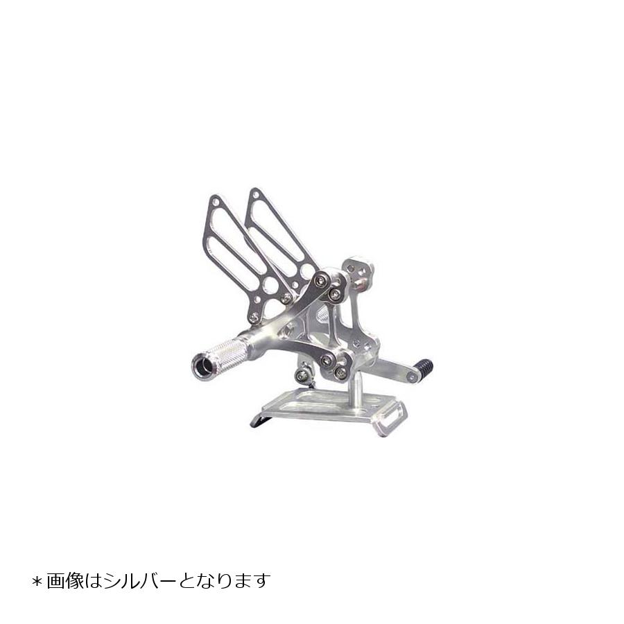 BABY FACE (ベビーフェイス) バックステップ SS900 MH900e 4ポジション 正チェンジのみ タイプ1 アルミ ブラック SS900 MH900e 002-D003BK