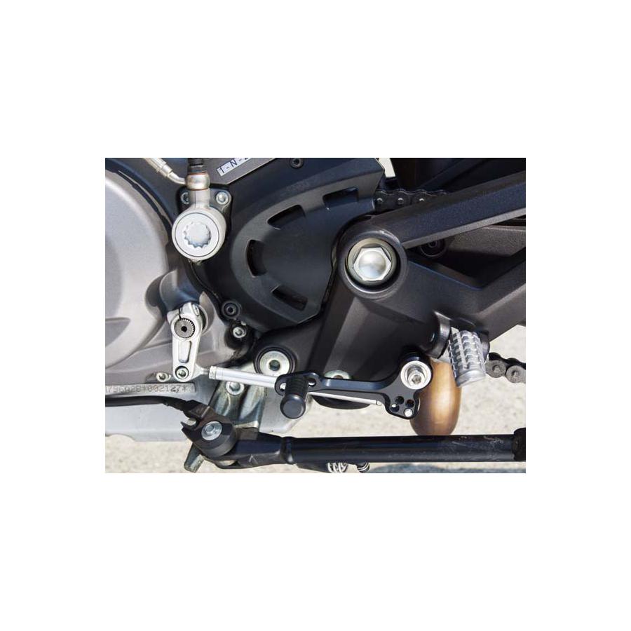 BABY FACE (ベビーフェイス) ショートシフトペダル 696 S2R S4R ブラック 002-D011BKB