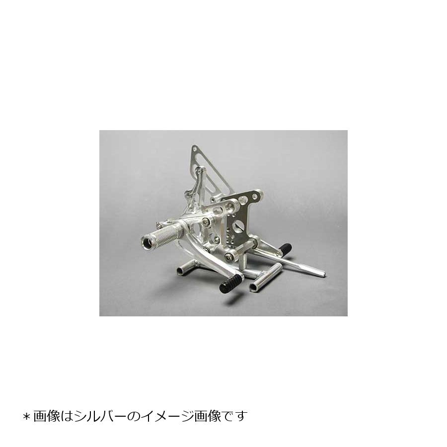 BABY FACE (ベビーフェイス) バックステップ VTR1000SP-1 VTR1000SP-2 7ポジション 正/逆チェンジ可能 アルミ ブラック 002-H003BK