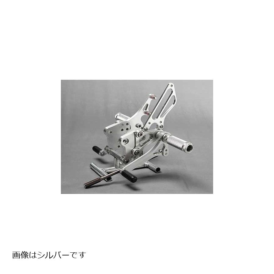 BABY FACE (ベビーフェイス) バックステップ ZX-12R 5ポジション 正/逆チェンジ可能 アルミ ブラック 002-K003BKB