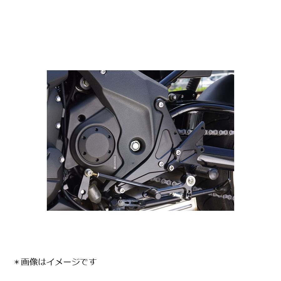 BABYFACE(ベビーフェイス) バックステップ/ブラック 6P Ninja650R ニンジャ650R Ninja400R ニンジャ400R ER6/4f/n