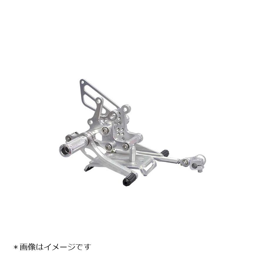 BABY FACE (ベビーフェイス) バックステップ DAYTONA955I DAYTONAT595 デイトナ 5ポジション 正チェンジのみ アルミ シルバー 002-T001SV