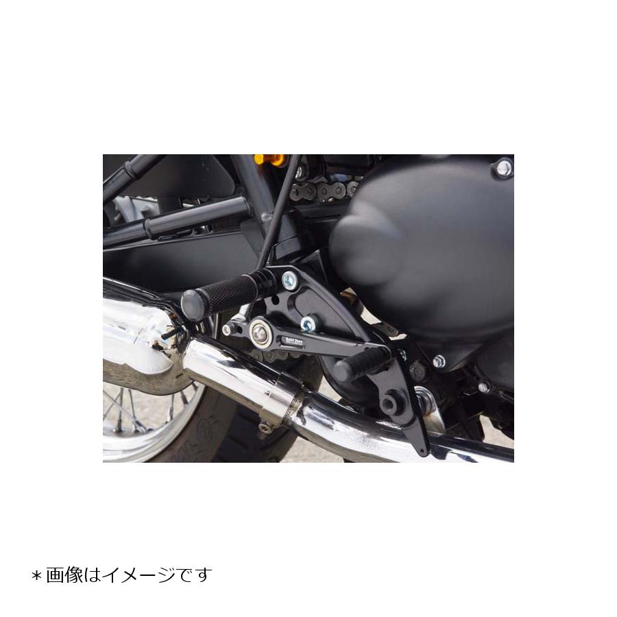 BABY FACE (ベビーフェイス) バックステップキット 2ポジション 正チェンジのみ アルミ ブラック BONNEVILLE AMERICA900[ボンネビル] 002-T005BK