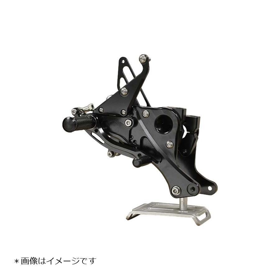 BABY FACE (ベビーフェイス) バックステップ MT-01 8ポジション 正チェンジのみ バンジョータイプ アルミ ブラック 002-Y009BK