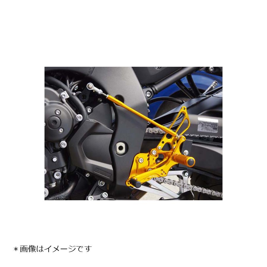 BABYFACE (ベビーフェイス) バックステップ 7ポジション 逆チェンジのみ アルミ ゴールド FZ8 [フェザ..