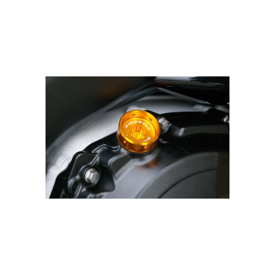 BABY FACE (ベビーフェイス) オイルフィラーキャップ SUZUKI M20XP1.5 ラウンド/ゴールド 005-ES006GD