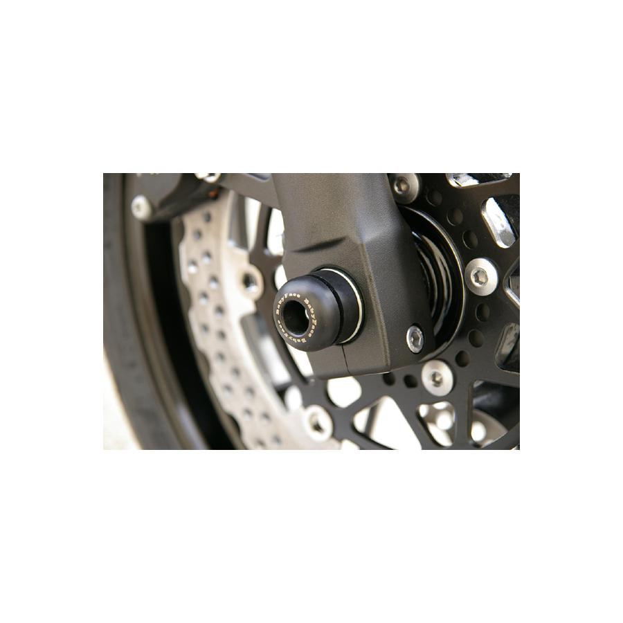 BABY FACE (ベビーフェイス) アクスルプロテクター フロント用 ジュラコン ブラック ZRX1200 DAEG ダエグ 006-A0026BK