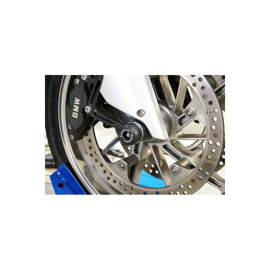 BABY FACE (ベビーフェイス) アクスルプロテクター フロント用 ジュラコン ブラック K1200S R K1300S K1300R 006-ABM01 006-ABM01