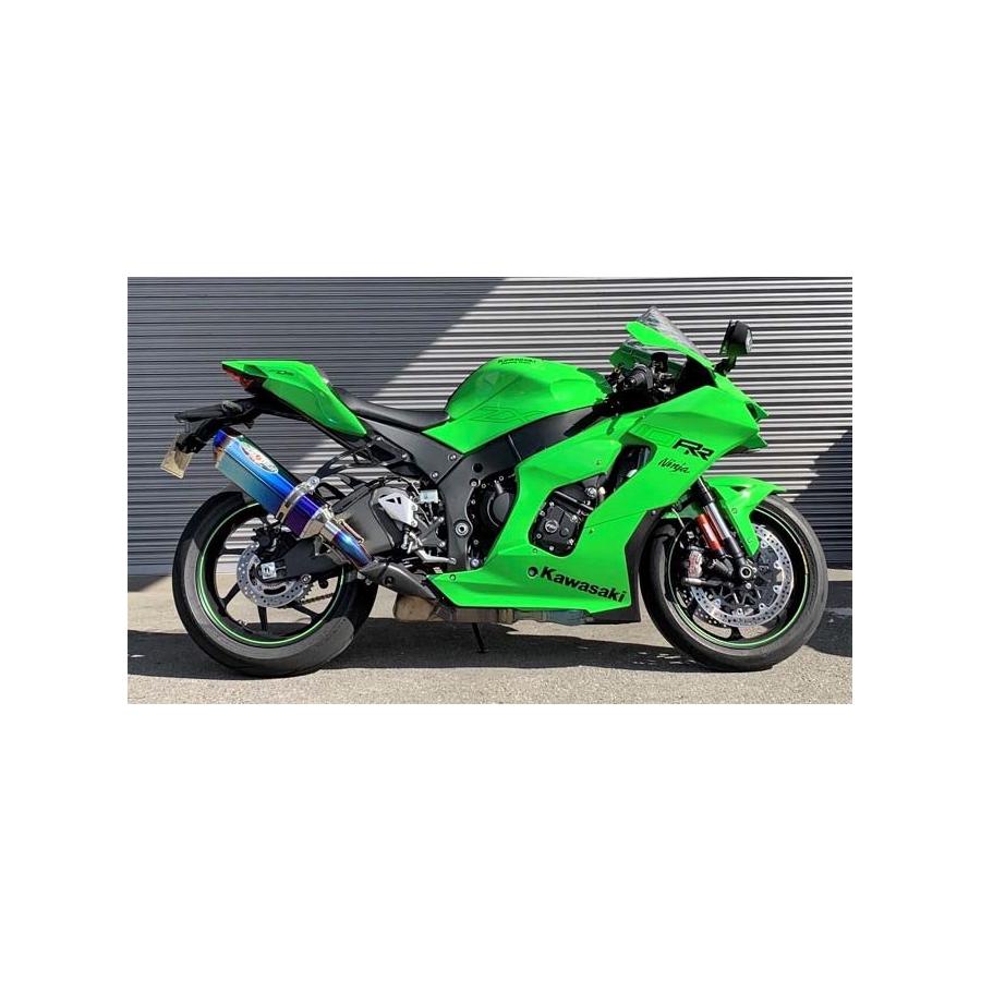 Mufflers - BEET (ビート) ナサート-Evo TYPE2 スリップオン ブルーチタン ZX-10RR 0222-KG5-BL