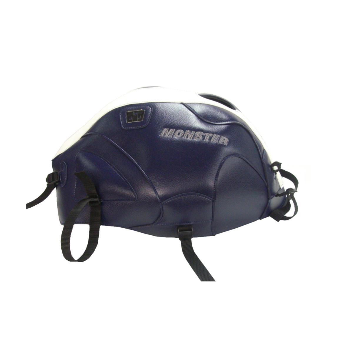 BAGSTER (バグスター) タンクカバー ブルーE/ホワイト モンスター MONSTER400/600/750/900/1000 S4/S2R/S4R 1405I