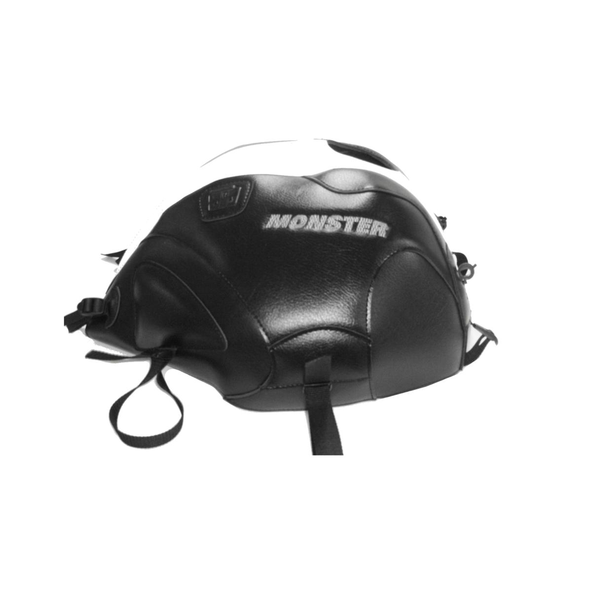 BAGSTER (バグスター) タンクカバー ブラック/ホワイト M900 S4/R 1405O