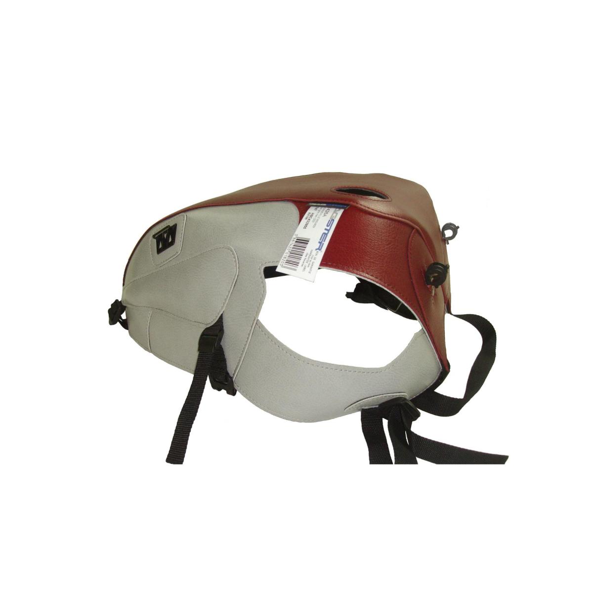 BAGSTER (バグスター) タンクカバー ワインレッド/ライトグレー ボンネビル BONNEVILLE800/900 1426A