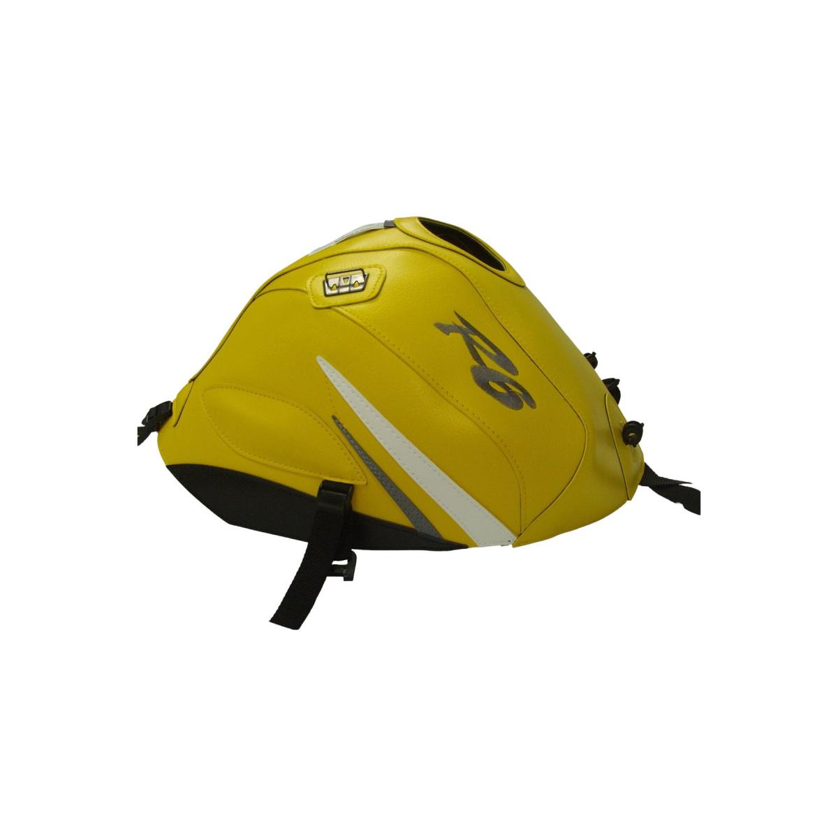 YAMAHA - BAGSTER (バグスター) タンクカバー イエロー/ブラック/シルバー YZF-R6 1456C