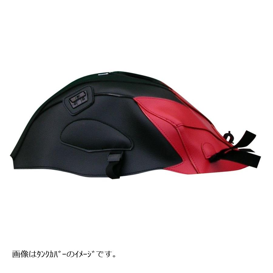 BAGSTER (バグスター) タンクカバー ブラック/オレンジ GSXR650/750 1551B