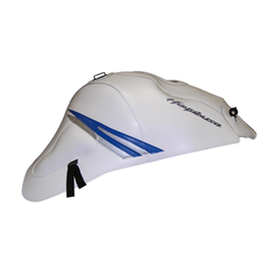 BAGSTER (バグスター) タンクカバー ホワイト/ブルー GSX1300R 1567E