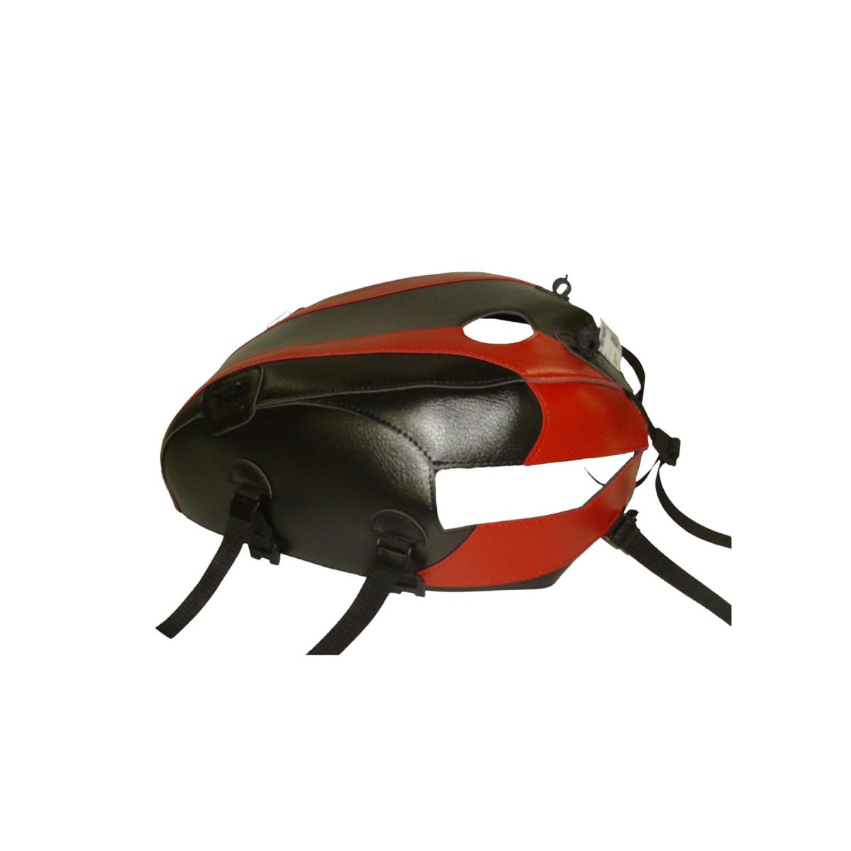 BAGSTER (バグスター) タンクカバー ブラック/レッド ボンネビル BONNEVILLE T100 1568F