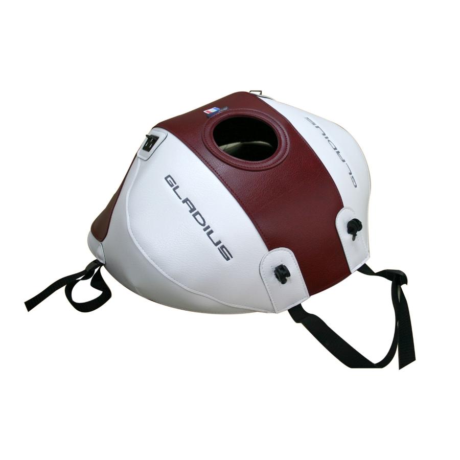 BAGSTER (バグスター) タンクカバー レッド/ホワイト GLADIUS400/650 1570C