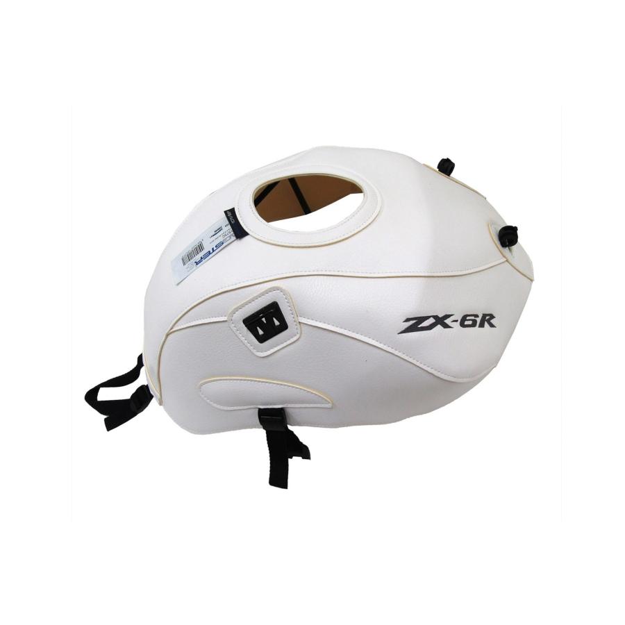 BAGSTER (バグスター) タンクカバー ホワイト ZX-6R 1575C