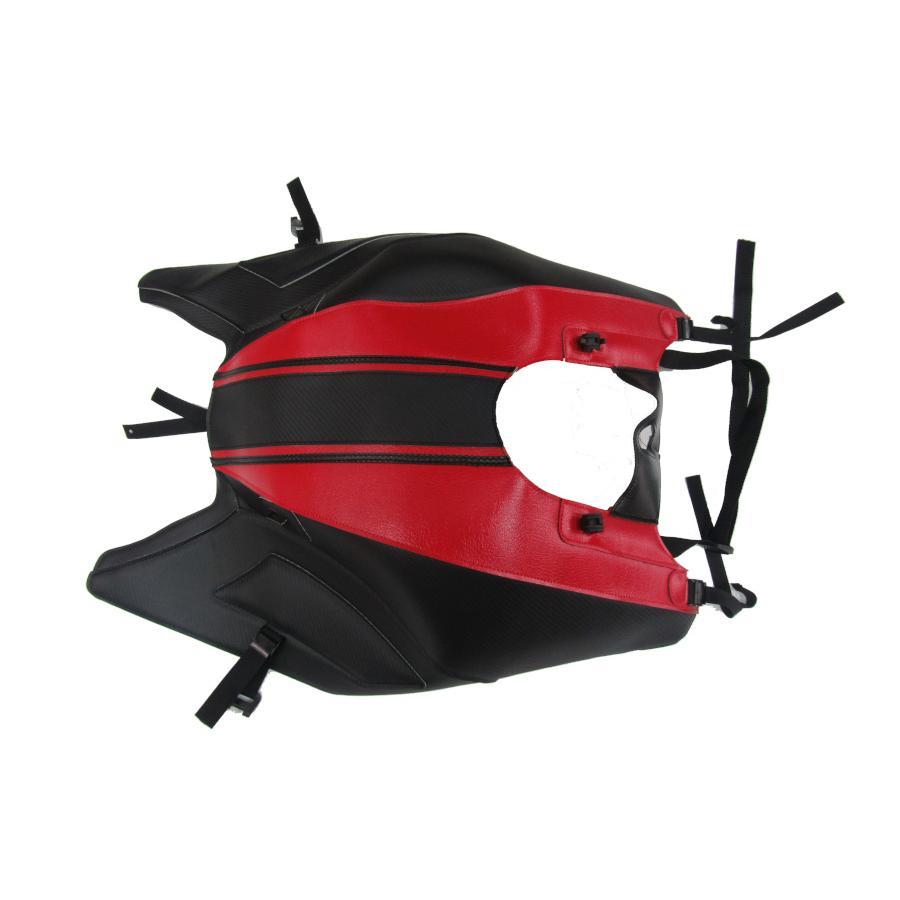 BAGSTER (バグスター) タンクカバー ブラック/レッド ディアベル DIAVEL1200 1608N