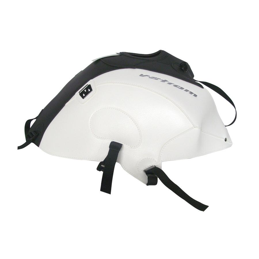 BAGSTER (バグスター) タンクカバー ホワイト/マットブラック V-STROM 650 1626B