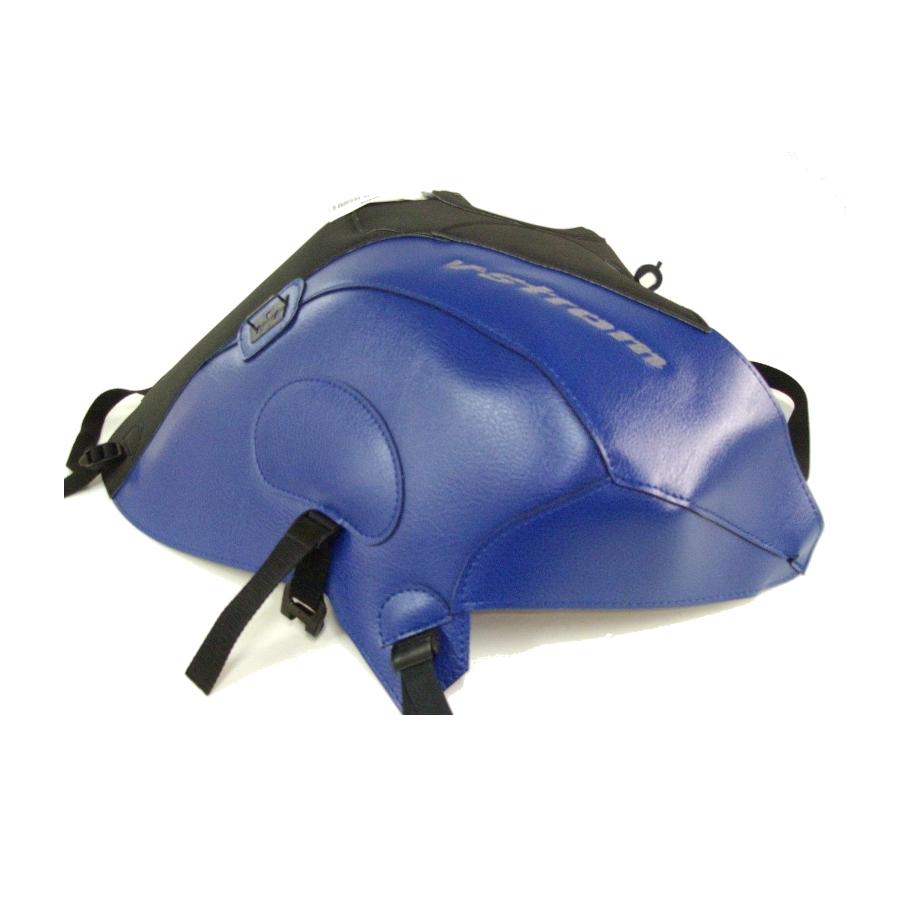 BAGSTER (バグスター) タンクカバー マットブラック/ブルー V-STROM 650 1626E