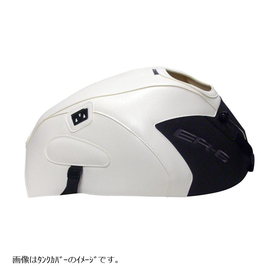 BAGSTER (バグスター) タンクカバー ホワイト/マットブラック ER6N/F 1627A