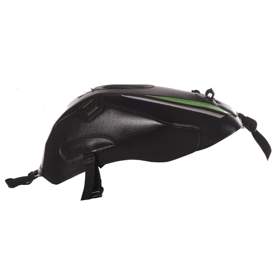 BAGSTER (バグスター) タンクカバー ブラック/グリーン ZX6R 1648D