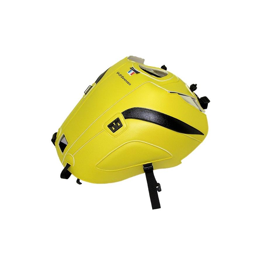 BAGSTER (バグスター) タンクカバー レモンイエロー/ブラックライン V-STROM 650/650XT 1735E