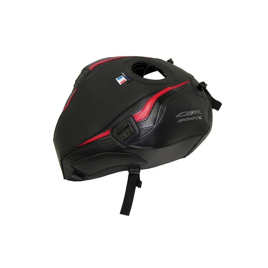 BAGSTER (バグスター) タンクカバー ブラック/レッド CBR500/400R 1763A