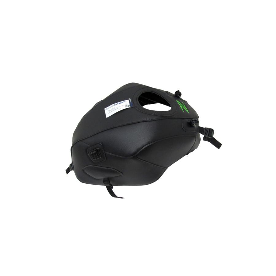 BAGSTER (バグスター) タンクカバー マットブラック/グリーン Z400/250 19-23 1772D