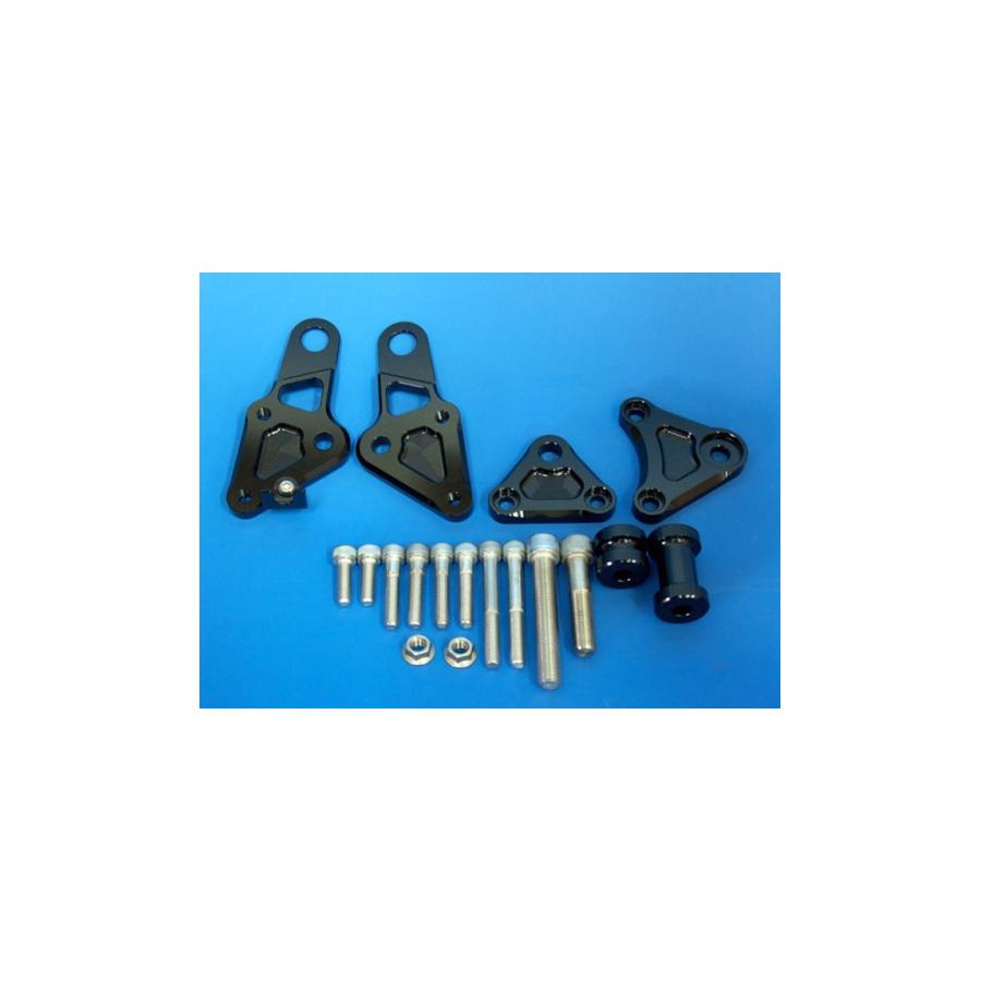 WOODSTOCK (ウッドストック) エンジンハンガーブラケット ブラック Z1/Z2 EHB-K01-BK