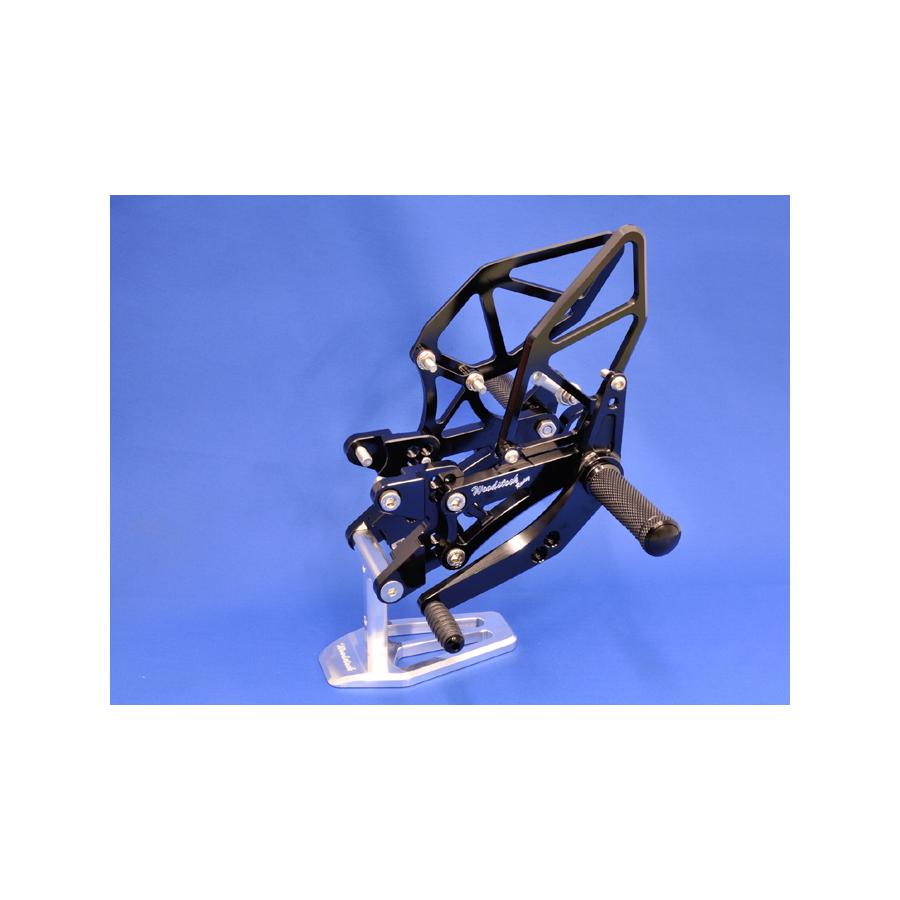 WOODSTOCK (ウッドストック) バックステップキット オールブラック BMW S1000RR WBS-BM01-BB