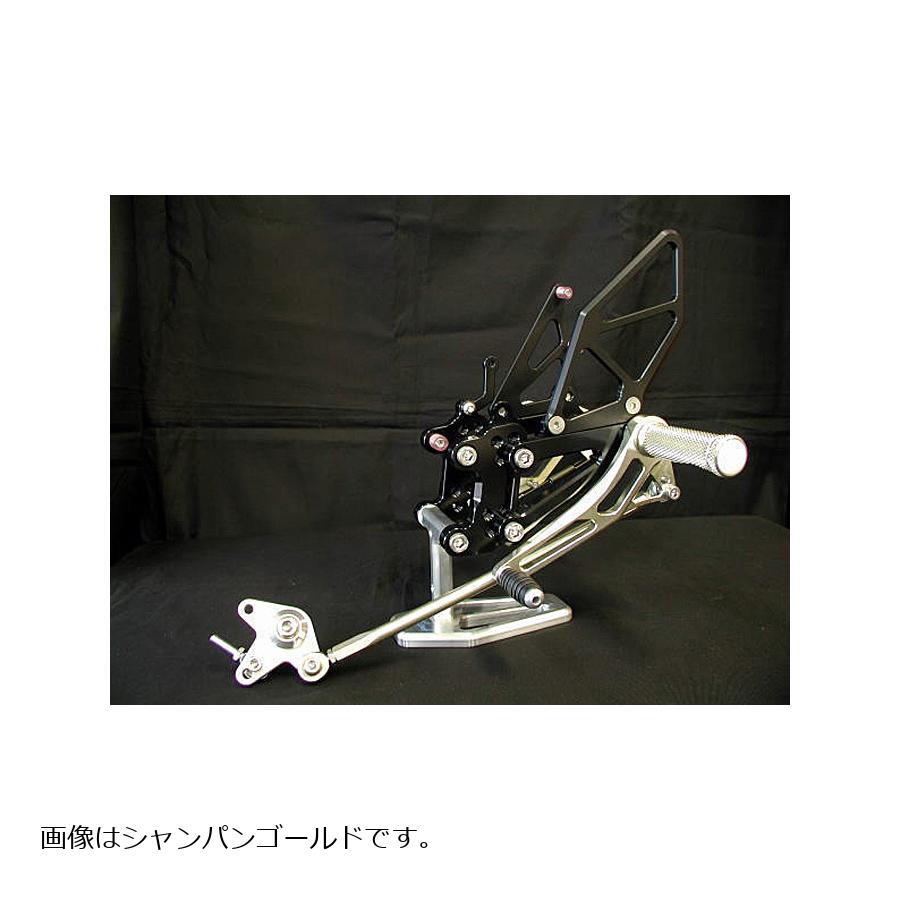 WOODSTOCK (ウッドストック) バックステップキット オールブラック CBR1000RR 04-07 WBS-H03-BB