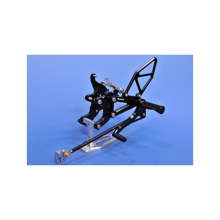 WOODSTOCK (ウッドストック) バックステップキット オールブラック NSR250R(プロアーム車MC28) WBS-H11..