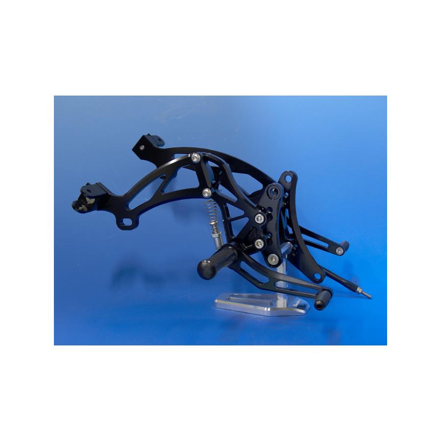 WOODSTOCK (ウッドストック) ステップキット 4POS/タンデム仕様/ブラック ZEPHYR750 WBS-K21-TB