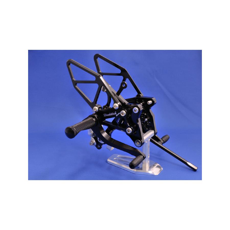 Rakuten - WOODSTOCK (ウッドストック) ステップキット 10POS/ブラック ZX-10R *ABS仕様 WBS-K27-BB