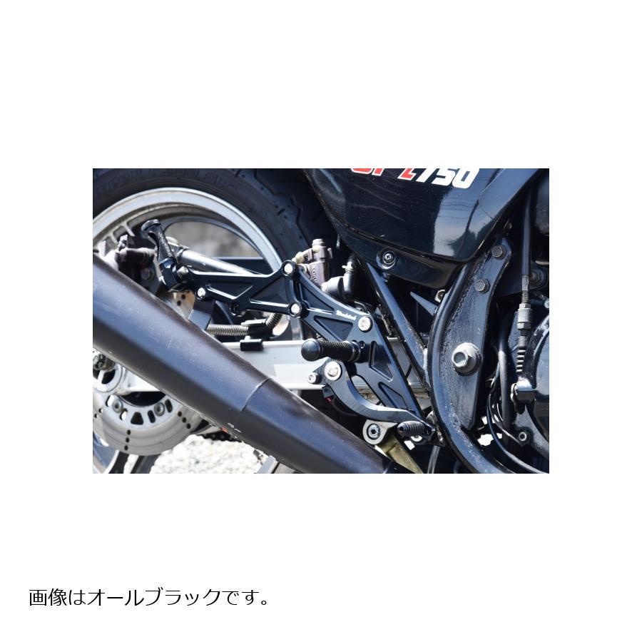 WOODSTOCK (ウッドストック) タンデム仕様ステップキット オールシルバー GPz750F WBS-K45-TS