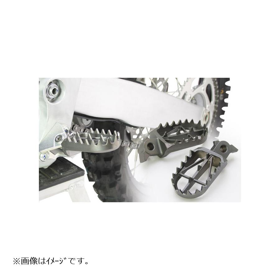 DRC (ディーアールシー) クロモリ ワイドフットペグ/High WR250R/X・YZ125/250 etc D48-02-606