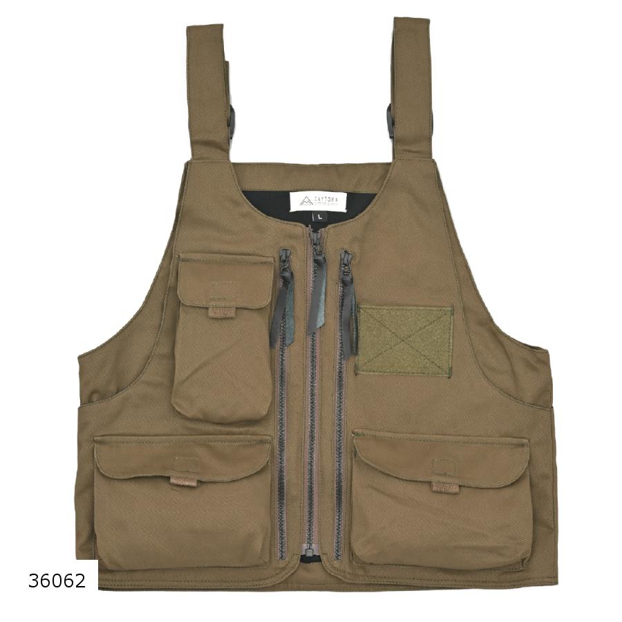 Daytona (デイトナ) アウトドアベスト カーキ OS-001 /L 36062