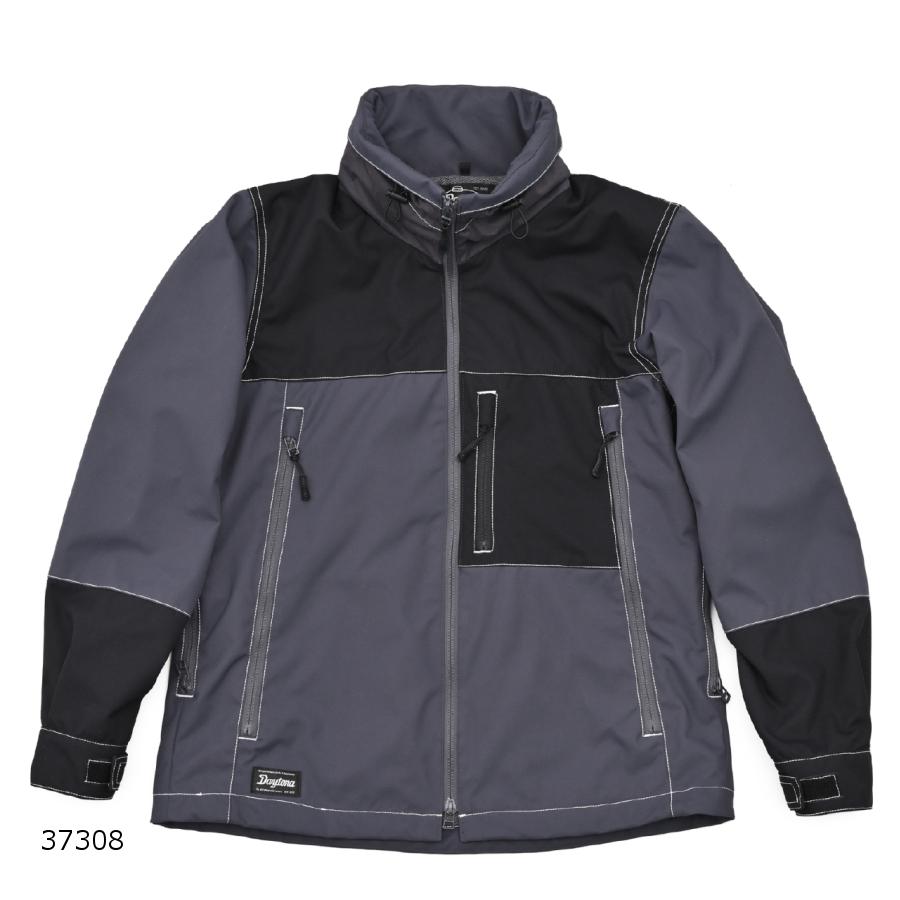 デイトナ DJ002エアインテークパーカ ブラック/グレー//L 37308