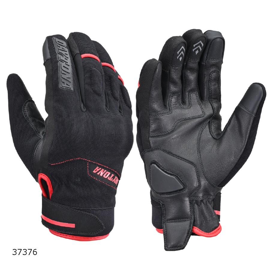 Daytona (デイトナ) DG-005 AWソフトフィットレザーウインターグローブ レッド/XL 37376