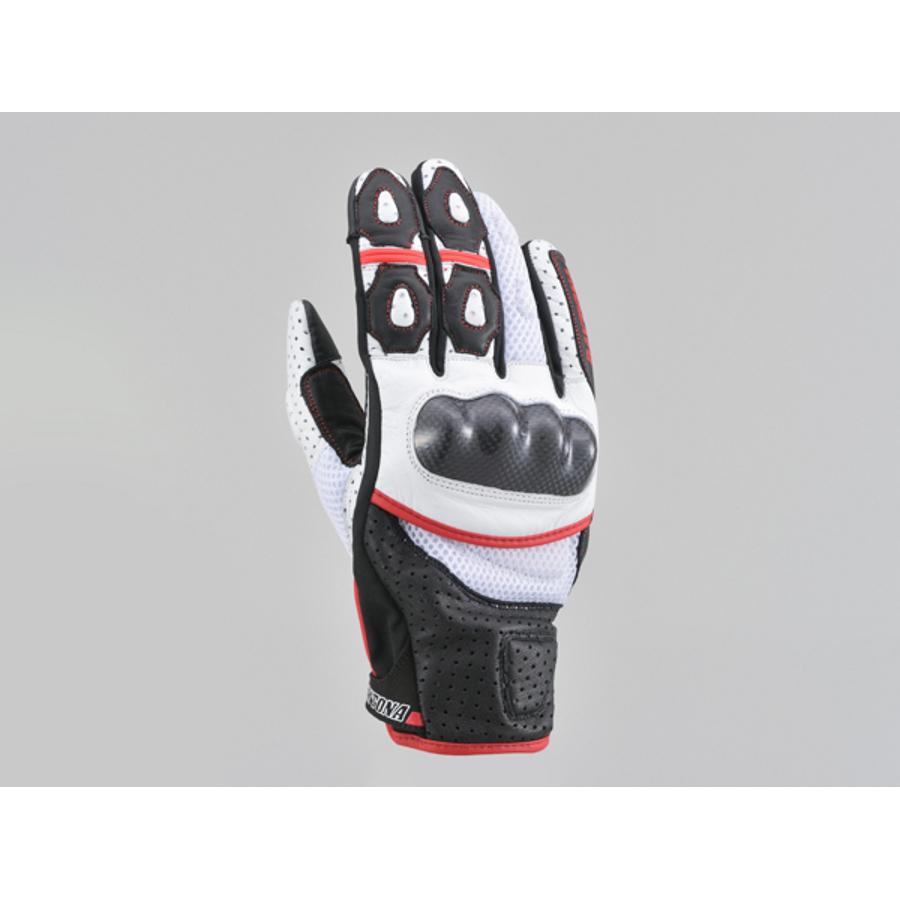 Gloves - Daytona (デイトナ) HBG-053 スポーツメッシュグローブ ブラック/ホワイト/レッド/L 15974