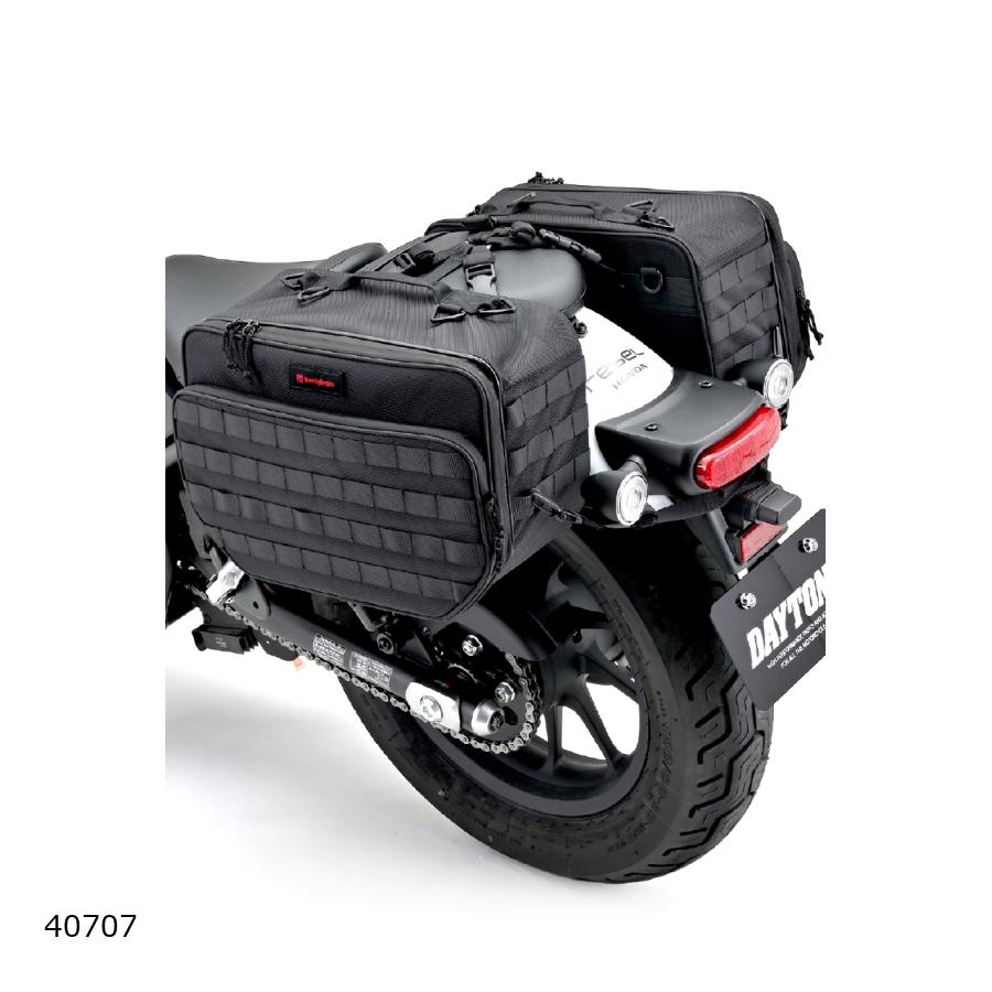 Saddle Bag - Daytona (デイトナ) HB DHS-43 振り分けサイドバッグ 18L＆18L 40707