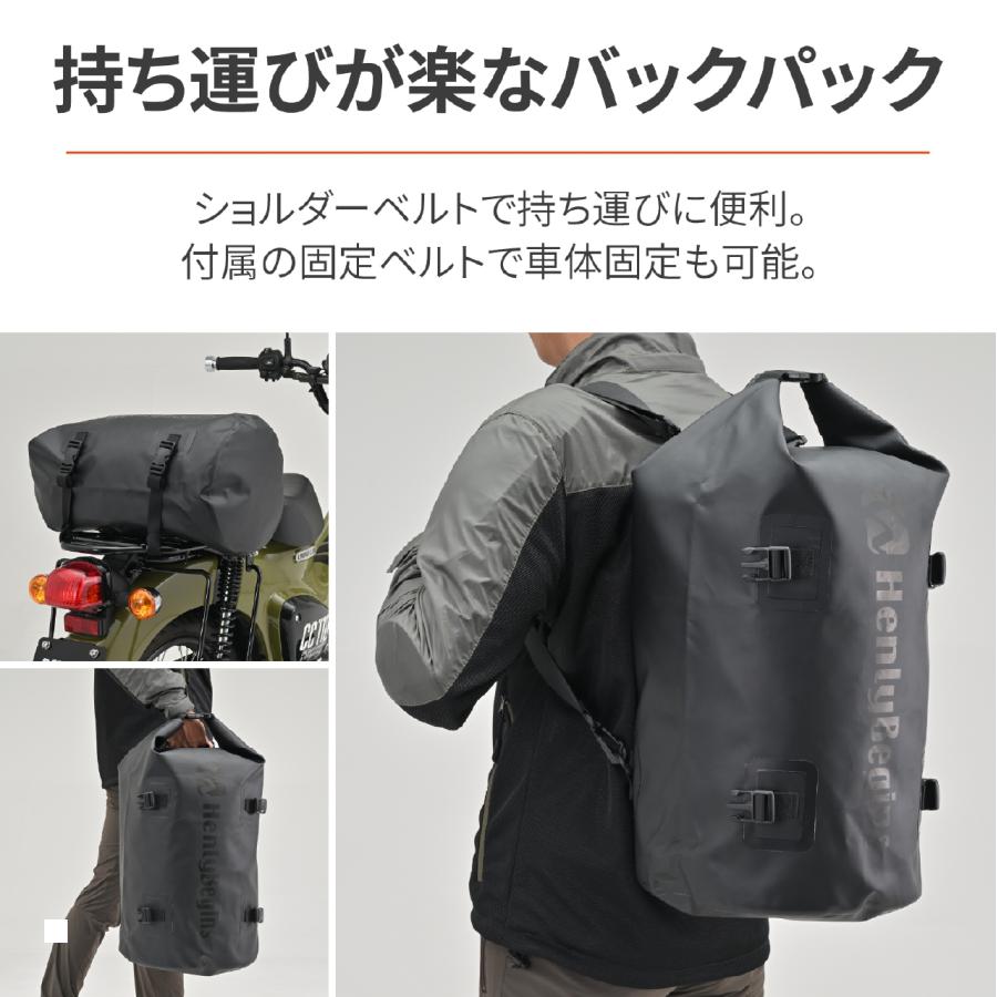 Daytona (デイトナ) HB DH-766 防水バックパック ブラック 41379