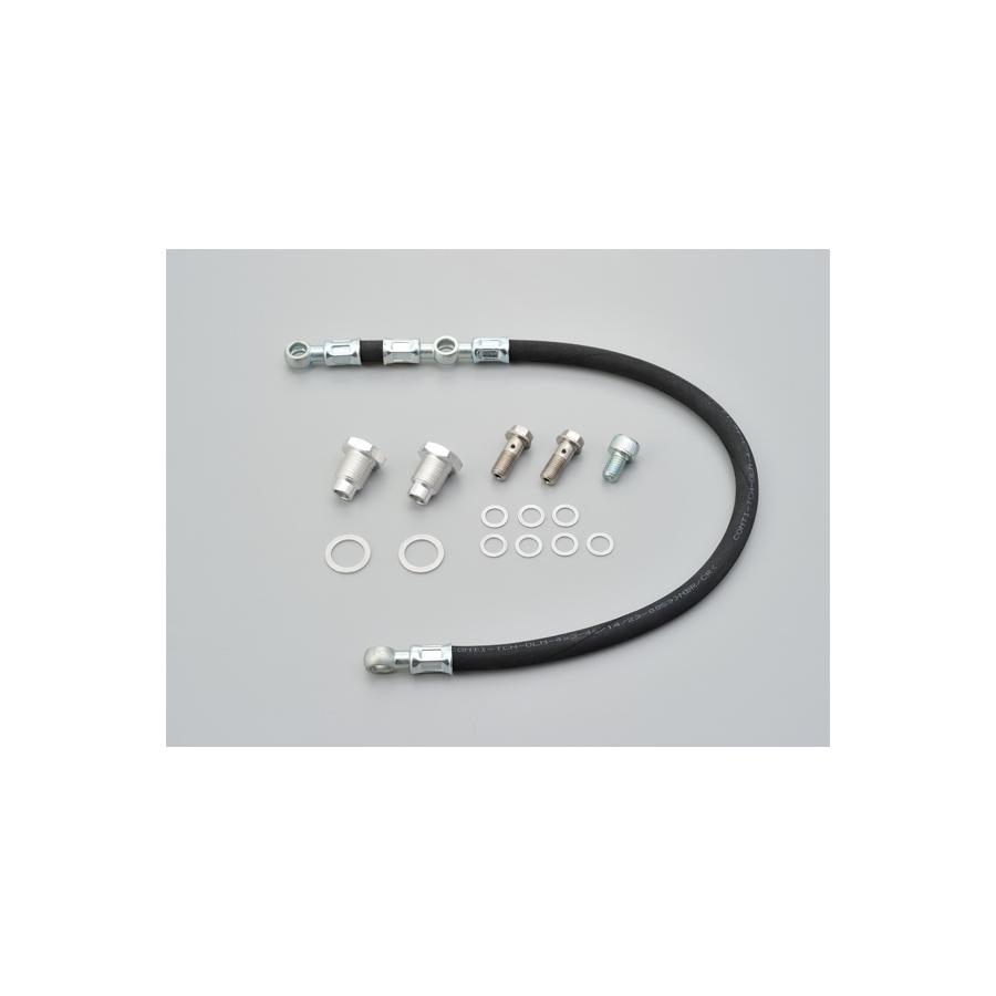 Daytona (デイトナ) KEDOツインオイルラインレース/ブラック SR400/500 78-08　SR400FI 10-15 93267