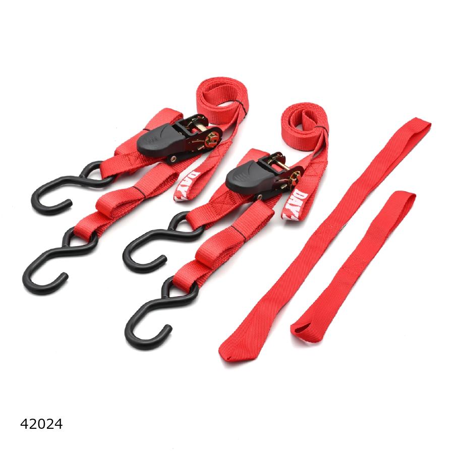 Daytona (デイトナ) タイダウンベルトラチェット 1500 レッド 42024